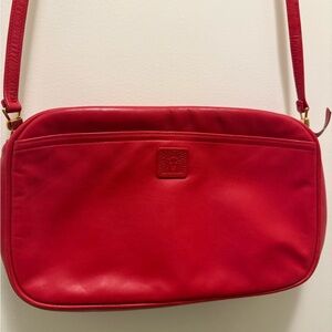 Anne Klein Vibrant Red Shoulder Bag